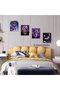 ALAYRA Astronaut Space Dreaming Wall Art Prints, Brave Funny Astronaut Canvas Painting Posters, Explore Dream Discover Inspirational Boy Wall Art for Kids Room Nursery Home Decor,20X25 CM - 3