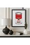 ALAYRA Poster Master Chicken Noodle Soup Poster - Chicken Soup Print - Soup Pop Art - Gift for Man, Woman, Cook, Chef - Decor for Kitchen, Dining Room - UNFRAMED Wall Art35.6X27.9 CM - 3