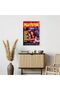 ALAYRA bamboo Abstract Poster, Multicolour, Print, x48.3X33 CM - 4