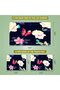 ALAYRA Red Butterfly 11.6 13 13.3 14 15 15.6 inches Netbook Laptop Skin Sticker ReUAEble Protector - 3