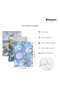 ALAYRA Coastal Cowgirl Wall Art Set of 6 Beach Canvas Wall Decor Blue Aesthetic Wall Art Preppy Coquette Poster Trendy Beachy Pictures Coastal Granddaughter Prints for Living Room30X40 CM - 2