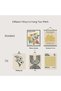 ALAYRA Matisse Wall Art Prints Set of 6, Abstract Matisse Wall Art Exhibition Posters Beige Yellow Line Art Flower Market Art Prints Yayoi KUAEma Poster, Boho Canvas Matisse20X25 CM - 4