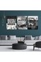 Signtouch Motivational Hustle Quote Unframed Wall Art 3-Piece 40x60 cm - 4