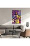 ALAYRA Basketball Stars LeBron Ja Kobe Bryant Stephen Curry Poster Canvas Art Bedroom Wall Decor Kids Room Decor Inspirational Gift (LeBron)45.7X30.5 CM - 3