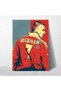 ALAYRA David Beckham Football Retro Poster Mult300gsm Paper for Room & Office ( X , Rolled)48.3X33 CM - 3