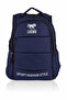 School Bag with 4 Pockets + Pen Holder, Waterproof, Fully Lined Inside, High School and Middle School Bag, Navy Blue - 2