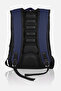 School Bag with 4 Pockets + Pen Holder, Waterproof, Fully Lined Inside, High School and Middle School Bag, Navy Blue - 4