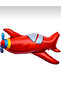 1 Piece Red Cute Airplane Foil Balloon - 2