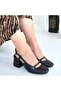 Jecci Black High Heels - 4