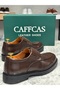 Genuine Leather Brown Handmade Classic Everyday Men's Shoes 1395-31 - 3