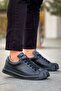 Artenay Premium Lace-Up Men's Sneaker Black - 7