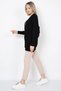 Women's Knitwear 5-Button Knitted Cardigan Black - 4