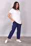 Black-White V-Neck Basic Blouse 2 Pack - 5