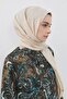 Patterned Cotton Naia Lyocell Shawl Cream - 2