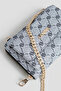 Women's Shoulder Bag, Crossbody Bag 324 Gray Dotted