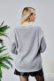 Women's Knitwear Cardigan Stoned Standard Size Gray - 7