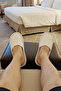 100 Pairs of Hotel Slippers, Overlock Slippers, Disposable Hotel Slippers - 2