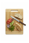 Bamboo Cutting Board – with Handle, Durable and Natural 34X24 cm - 3
