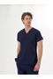 Navy Blue U-Flex Lycra Yarasakol Single Top