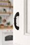 5-Piece Matte Black Decorative Handle 96 mm – Modern & Classic Furniture Handle (Pack of 5) |   548/096/16
