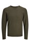 Strickpullover with Rundhals Einfarbig Strickpullover with Rundhals - 2