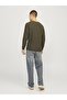 Strickpullover with Rundhals Einfarbig Strickpullover with Rundhals - 4