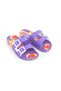 Anatomical Sole Non-Slip Double Buckle Women's Slippers Purple 14137 - 2