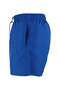 Men's Swim Shorts with Pockets, Cotton Polyester, Water Repellent, Non-Irritating Lining, Cobalt Blue K236 - 4