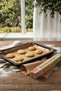 6 Pieces 10 Sheets Unbleached Natural Pre-Cut Oil-Proof Baking Paper - Oven & Air Fryer Paper - 5