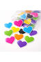 Colorful Heart Sticker Label (4X4Cm) - 54 Pieces |   Add Joy to Your Packages! - 2