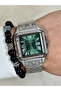 Silver Steel Cord Men's Wristwatch Fl21622A-A6 3Atm Waterproof 2-Year Warranty Gift Package