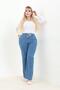ELASTIC BOWL LEG PANTS - 6