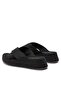 Women's Brand Logo Comfortable Sole Black Slippers Yw0Yw01364-0Gt - 3