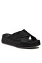 Women's Brand Logo Comfortable Sole Black Slippers Yw0Yw01364-0Gt - 2
