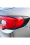 Fiat Egea Stop Frame Sticker - Long Lasting, Custom Cut Foil Car Accessory/Glossy Black - 4