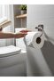 Bathroom and Wc Adhesive Stainless Covered Wc Toilet Roll Holder Economical - 7