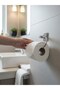 Bathroom and Wc Adhesive Stainless Covered Wc Toilet Roll Holder Economical - 3
