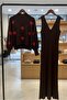 Women's Heart Patterned Sweater Dress - 3