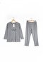 Women's Modal Fabric 100% Cotton Written Luxury Pajama Set - 6
