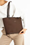 Large Size Original Brown Women's Shoulder Bag Ad6049