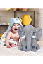 Özgüner 65 cm My Sleeping Friend Elephant Gray - 2