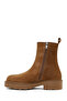 Women's Mink Zippered Thick Soled Suede Leather Boots 25Wfd187710 - 2