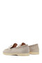 Women's Beige Suede Leather Loafer with Accessories 25Sfd 133110 - 5