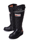 Women's Black Laconia Hi Zippered Leather Boots 025g100074 - 2