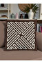 Punch Embroidered Throw Pillow Cover |   Bohemian Style Throw Pillow Cover |   43X43Cm