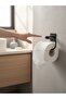 Bathroom and Wc Strong Adhesive Stainless Covered Wc Toilet Roll Holder Economical - 3
