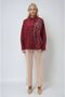 Burgundy Moon Figured Stone Embroidered Poplin Shirt 3440 - 4