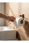Bathroom and Wc Strong Adhesive Stainless Covered Wc Toilet Roll Holder Economical - 4