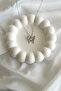 Women's Stainless Steel Butterfly Necklace - Elegant Design with Zircon Stone - 2