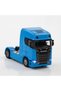 My Toy Display Case 1:50 Scale Truck Head with Sound and Light Blue Color Metal - 6